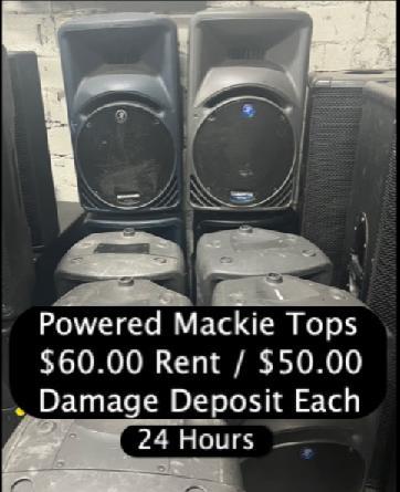 Powered Tops Rental